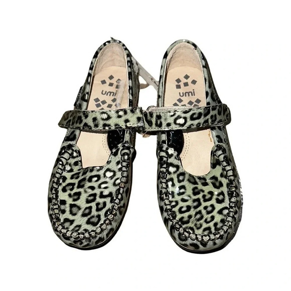 UMI Gray Animal Print Loafers Size 28/11 - Picture 1 of 6
